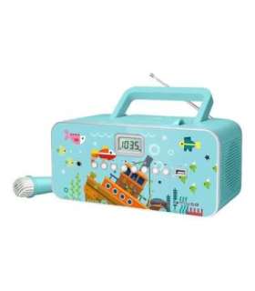 Muse M-29KB Portable radio CD/MP3 player with USB 30 W Image