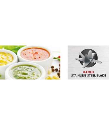 Caso Blender MX1000 Tabletop 1000 W Jar material Glass Jar capacity 1.5 L Ice crushing Stainless steel