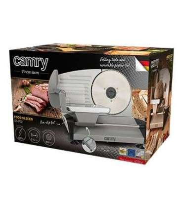 Camry CR 4702 Meat slicer, 200W Camry Food slicers CR 4702 Stainless steel 200 W 190 mm