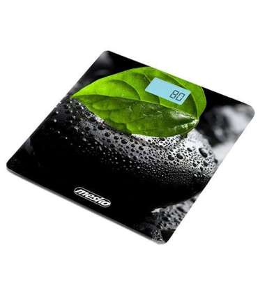 Mesko Bathroom scales MS 8149 Maximum weight (capacity) 150 kg Accuracy 100 g Black/ green