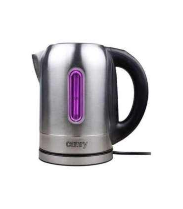 Camry Kettle CR 1253 With electronic control 2200 W 1.7 L Stainless steel 360° rotational base |