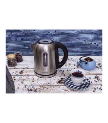 Camry Kettle CR 1253 With electronic control 2200 W 1.7 L Stainless steel 360° rotational base |