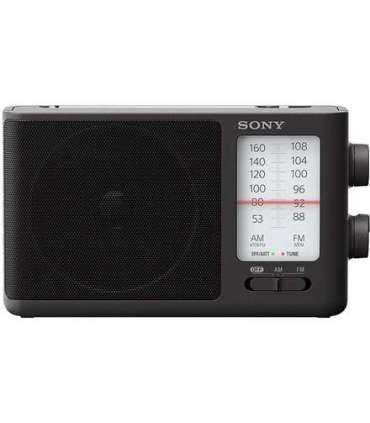 Sony Analog Radio ICF-506 5 W Black