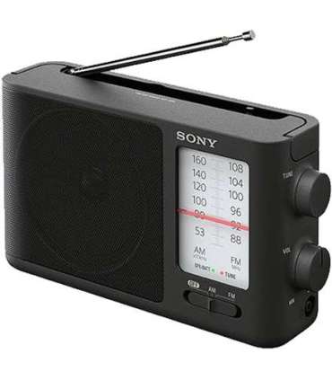 Sony Analog Radio ICF-506 5 W Black
