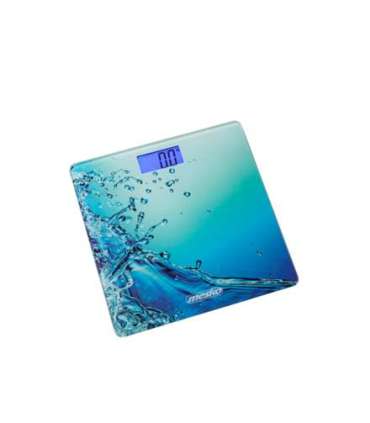 Mesko Bathroom scales MS 8156 Maximum weight (capacity) 150 kg Accuracy 100 g Blue