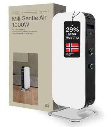 Mill Heater AB-H1000MEC Oil Filled Radiator 1000 W Number of power levels 3 Suitable for rooms up to 12-16
