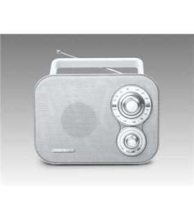 Muse Portable Radio M-051RW AUX in White