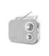 Muse Portable Radio M-051RW AUX in White