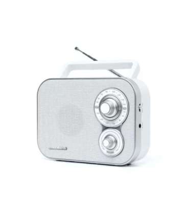Muse Portable Radio M-051RW AUX in White
