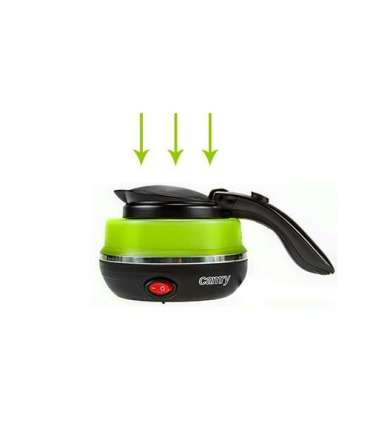 Camry Travel kettle CR 1265 Electric 750 W 0.5 L Plastic Green