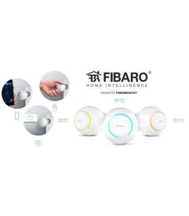 Fibaro Radiator Thermostat Starter Pack Z-Wave White