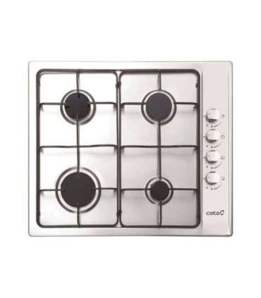 CATA Hob GI 6004 X Gas Number of burners/cooking zones 4 Rotary Stainless steel