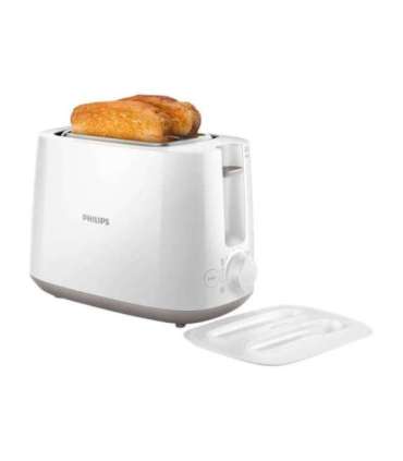 Philips Toaster HD2582/00 Power 760 - 900 W Number of slots 2 Housing material Plastic White