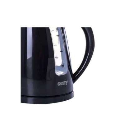 Camry Kettle CR 1255 Standard 2200 W 1.7 L Plastic 360° rotational base Black