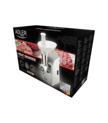Adler Meat mincer AD 4808 White 350 W