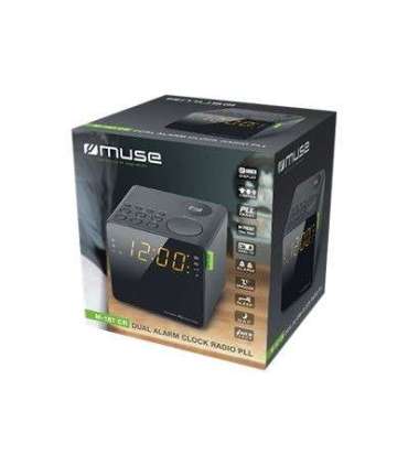 Muse M-187CR Dual Alarm Clock Radio Muse