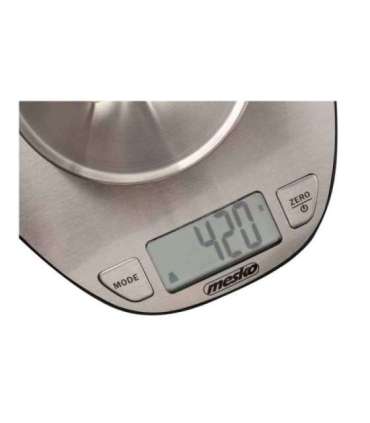Mesko Kitchen Scale MS 3152 Maximum weight (capacity) 5 kg Graduation 1 g Display type LCD Stainless steel