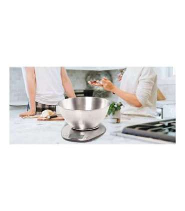 Mesko Kitchen Scale MS 3152 Maximum weight (capacity) 5 kg Graduation 1 g Display type LCD Stainless steel