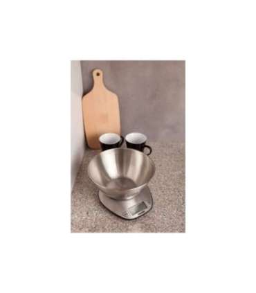 Mesko Kitchen Scale MS 3152 Maximum weight (capacity) 5 kg Graduation 1 g Display type LCD Stainless steel