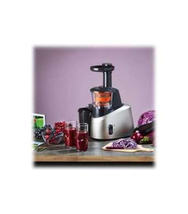TEFAL Slow Juicer ZC255B38 Type Electric Silver/ black 200 W Extra large fruit input Number of speeds 2 |