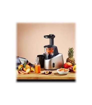 TEFAL Slow Juicer ZC255B38 Type Electric Silver/ black 200 W Extra large fruit input Number of speeds 2 |