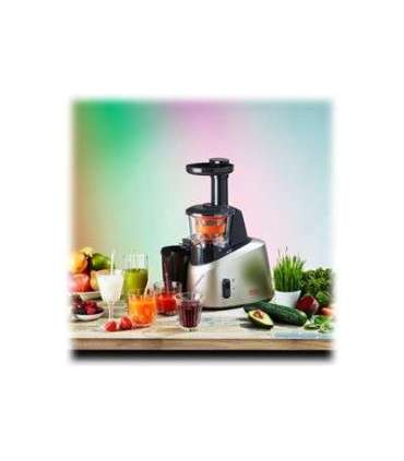 TEFAL Slow Juicer ZC255B38 Type Electric Silver/ black 200 W Extra large fruit input Number of speeds 2 |