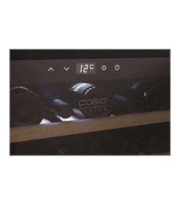 Caso Wine cooler WineSafe 18 EB Energy efficiency class G Built-in Bottles capacity 18 bottles Cooling type