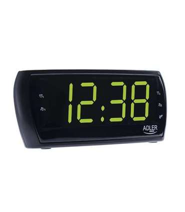 Adler Alarmclock Radio AD 1121 Alarm function Black