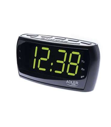 Adler Alarmclock Radio AD 1121 Alarm function Black
