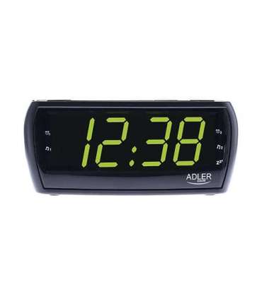 Adler Alarmclock Radio AD 1121 Alarm function Black