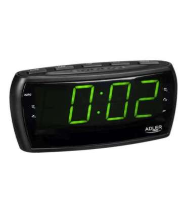 Adler Alarmclock Radio AD 1121 Alarm function Black