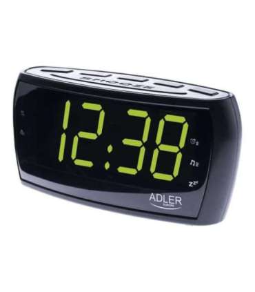 Adler Alarmclock Radio AD 1121 Alarm function Black