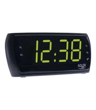 Adler Alarmclock Radio AD 1121 Alarm function Black