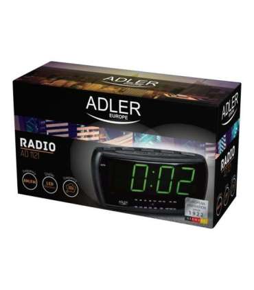 Adler Alarmclock Radio AD 1121 Alarm function Black