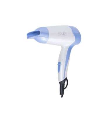 Adler Hair Dryer AD 2222 1200 W Number of temperature settings 1 White/blue