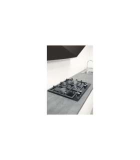 CATA Hob LCI 6031 B Gas on glass Number of burners/cooking zones 4 Rotary knobs Black
