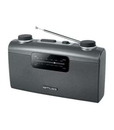 Muse Portable radio M-058R AUX in Black