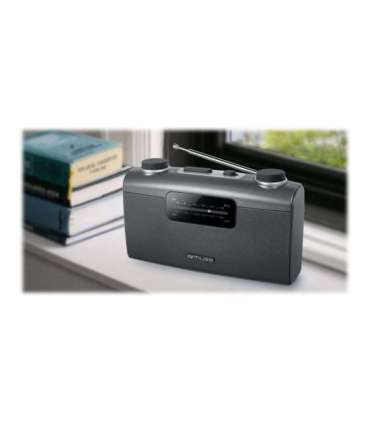 Muse Portable radio M-058R AUX in Black