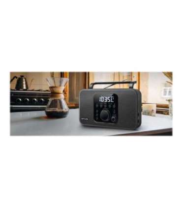 Muse Radio M-091R Alarm function AUX in Black