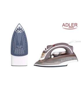Adler Iron AD 5030 Steam Iron 3000 W Water tank capacity 310 ml Continuous steam 20 g/min Brown