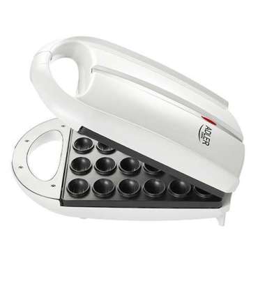 Adler Nut maker AD 3039 1600 W Number of pastry 24 Nuts White