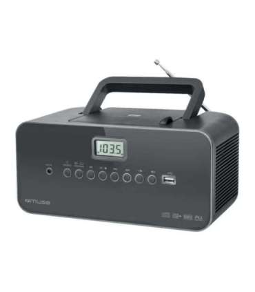 Muse Portable radio M-28DG AUX in Grey