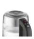 Adler Kettle AD 1247 NEW With electronic control 1850 - 2200 W 1.7 L Stainless steel, glass 360°