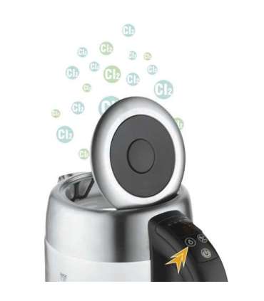 Adler Kettle AD 1247 NEW With electronic control 1850 - 2200 W 1.7 L Stainless steel, glass 360°