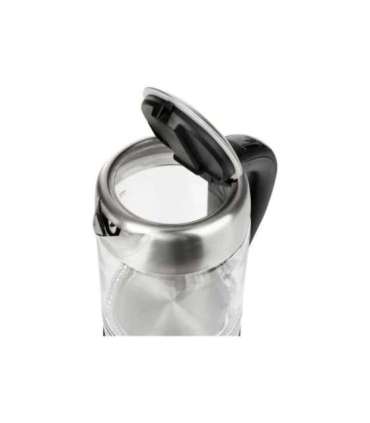 Adler Kettle AD 1247 NEW With electronic control 1850 - 2200 W 1.7 L Stainless steel, glass 360°
