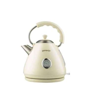 Gorenje K17CLI Standard 2200 W 1.7 L Plastic/ metal 360° rotational base Cream
