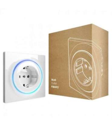 Fibaro Walli Outlet (type F) Z-Wave EU White