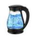 Adler Kettle AD 1274 Standard 2200 W 1.7 L Plastic/Glass 360° rotational base Black/ transparent
