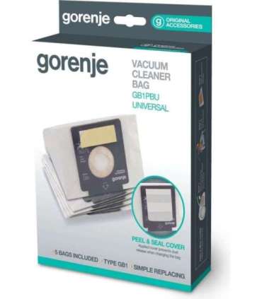 Gorenje Vacuum cleaner paper bags, 5pcs GB1PBU