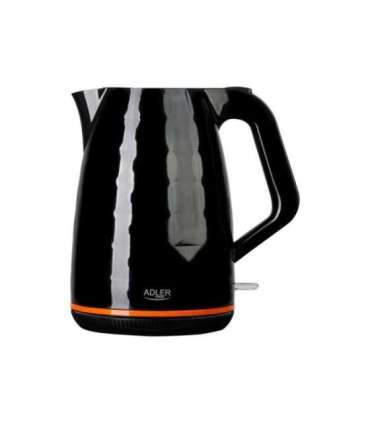 Adler Kettle AD 1277 Standard 2200 W 1.7 L Plastic 360° rotational base Black